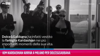 VIDEO Kim Kardashian arriva a Milano per Dolce&Gabbana