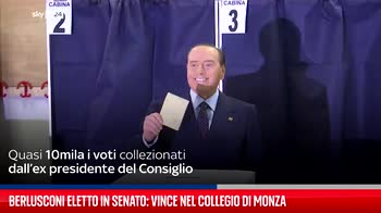 Berlusconi eletto in Senato: vince nel collegio di Monza