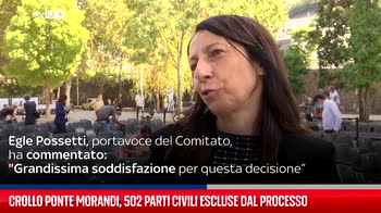 Crollo Ponte Morandi, 502 parti civili escluse dal processo