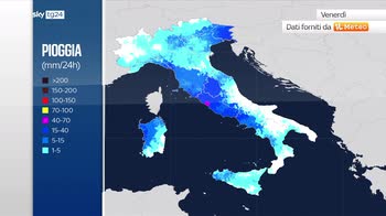Meteo: allerta maltempo sull'Italia, ancora piogge e rovesci