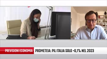 Le previsioni di Prometeia per il 2023: Pil Italia +0,1%