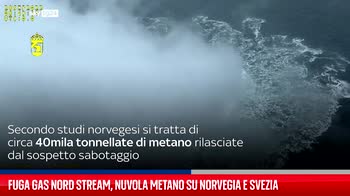Fuga gas Nord Stream, nuvola metano su Norvegia e Svezia