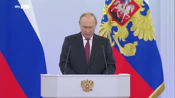 Putin: le 4 regioni saranno nostre per sempre