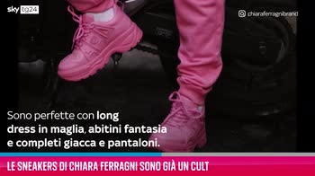 VIDEO Le sneakers di Chiara Ferragni sono già un cult
