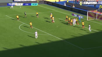 Lecce-Cremonese 1-1: gol e highlights