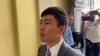 inter barcellona arrivo dirgenti pranzo