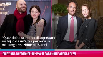 VIDEO Cristiana Capotondi mamma: il papà non è Andrea Pezzi