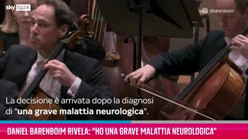 VIDEO Daniel Barenboim: "Ho una grave malattia neurologica"
