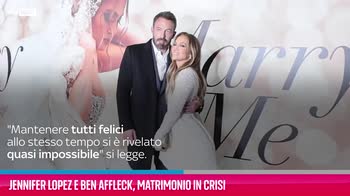 VIDEO Jennifer Lopez e Ben Affleck, matrimonio in crisi