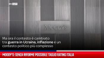 Moody?s: senza riforme possibile taglio rating Italia