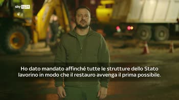 Guerra in Ucraina, Zelensky: "Ricostruiremo tutto al pi� presto"