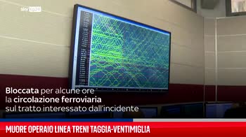 Incidenti lavoro, muore operaio linea treni Taggia-Ventimiglia