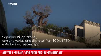 Affitti a Milano, 1400 euro per un monolocale