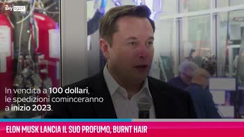 VIDEO Elon Musk lancia il suo profumo, Burnt Hair