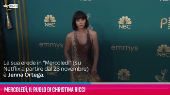 VIDEO Mercoledì, il ruolo di Christina Ricci