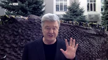 L'intervista di Sky Tg24 all'ex Presidente ucraino Petro Poroshenko
