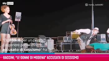 VIDEO Baccini, "Le donne di Modena" accusata di sessismo