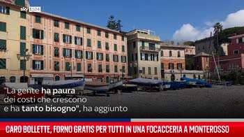 Caro bollette, forno gratis per tutti in una focacceria a Monterosso