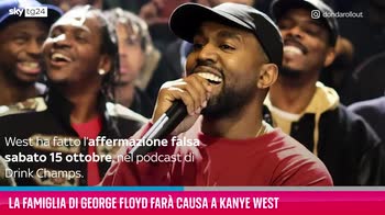 VIDEO La figlia di George Floyd farà causa a Kanye West