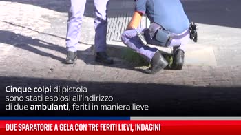 Due sparatorie a Gela con tre feriti lievi, indagini