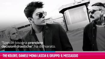VIDEO The Kolors, Daniele Mona lascia il gruppo
