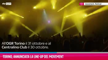 VIDEO Torino, annunciata la line-up del Movement