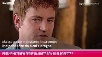 VIDEO Perché Matthew Perry ha rotto con Julia Roberts?