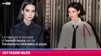 VIDEO Chi è Meadow Walker