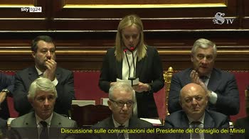Senato, la replica della premier Meloni, 2a parte