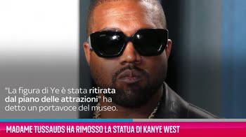 VIDEO Madame Tussauds ha rimosso la statua di Kanye West