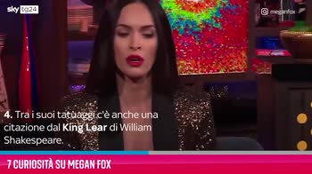 VIDEO Megan Fox, 7 curiosità su di lei