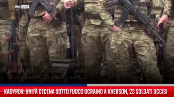 Kadyrov: "23 soldati uccisi da attacco ucraino"