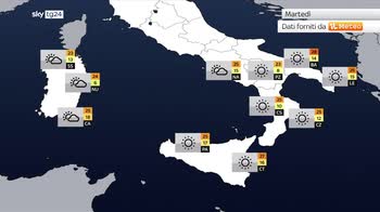 Meteo: ultimi giorni di caldo, qualche disturbo gi� al Nord