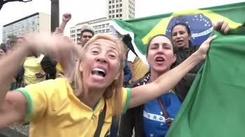 Elezioni brasile, tra gli ultimi irriducibili pro Bolsonaro