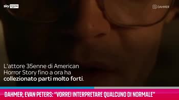 VIDEO Dahmer, Peters: "Vorrei interpretare qualcuno normale