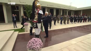 Bari, il Presidente Mattarella alla festa delle Forze Armate