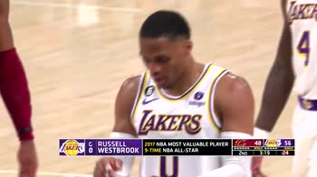 NBA, i tifosi dei Lakers cantano “MVP” a Russell Westbrook