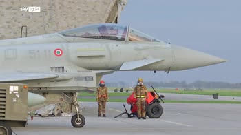 Ucraina, gli Eurofighter italiani schierati nei cieli di Malbork