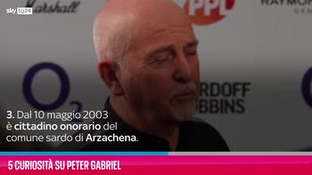 VIDEO 5 curiosità su Peter Gabriel