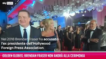 VIDEO Golden Globes, Brendan Fraser non andrà alla cerimoni