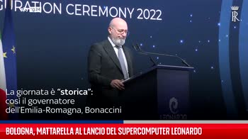 Mattarella a Bologna per il supercomputer Leonardo