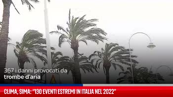 Clima, Sima: "130 eventi estremi in Italia nel 2022"