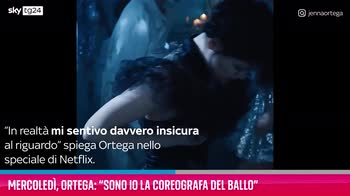 VIDEO Mercoledì, Ortega: "Sono io la coreografa del ballo"