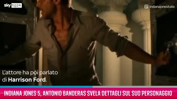 VIDEO Antonio Banderas parla di Indiana Jones 5