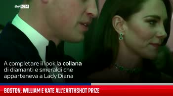 Kate Middleton e il principe William a Boston, le foto all'Earthshot Prize