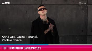VIDEO Tutti i cantanti di Sanremo 2023