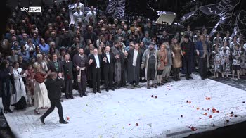 Prima Scala, 13 minuti di applausi per il Boris Godunov