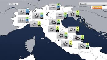 Meteo, in arrivo aria artica: temperature in calo