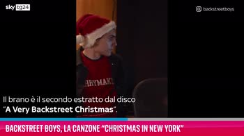 VIDEO Backstreet Boys, la canzone "Christmas In New York"