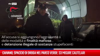 Caivano, spaccio di droga nel Parco Verde: 33 misure cautelari